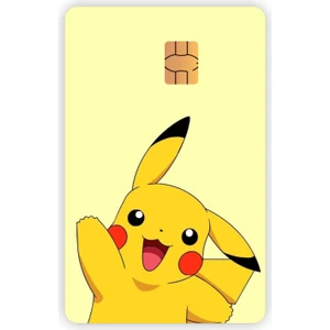 Quart Aksesuar Pikachu Kart Kaplama Sticker Kart Etiketi