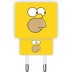 Quart Aksesuar Iphone 20W Şarj Aleti Kaplaması Simpson Şarj Aleti Sticker