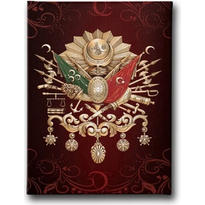 Osmanlı Devlet Arması Kanvas Tablo