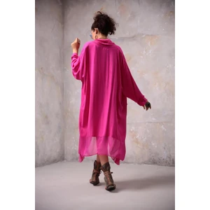 Itayan Ipek Detaylı Oversize Kaftan