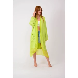 Itayan Ipek Detaylı Oversize Kaftan