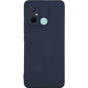 Xiaomi Redmi 12C Kapak Içi Kadife Kamera Korumalı Lansman Silikon Kılıf - Lacivert