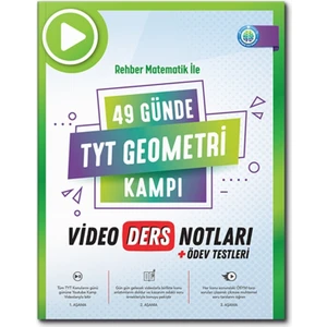 Rehber Matematik  49 Günde TYT Geometri Video Ders Notları