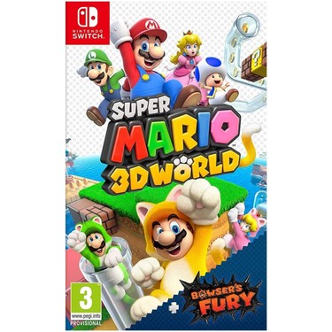 Nintendo Switch Super Mario 3D Nintendo Switch Nintendo Super Mario 3D World + Bowser's Fury Switch Oyun Fiyatı