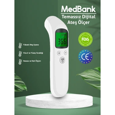 Medbank Temassız Dijital Ateş Ölçer