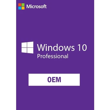 Windows 10 Pro Oem - Dijital Lisans