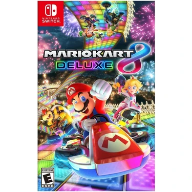 Nintendo Switch Mario Kart 8 Deluxe Aksiyon Oyunu 12+ Yaş İçin Çoklu Oyuncu