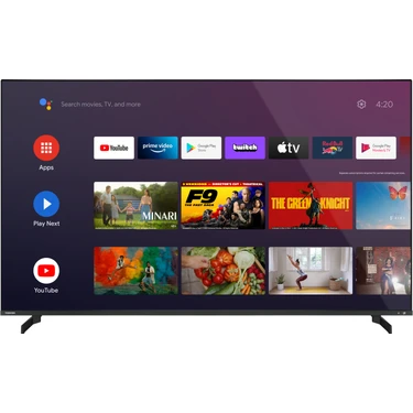 Toshiba 65QA5D63DT 65" 164 Ekran Uydu Alıcılı 4K Ultra HD Android QLED