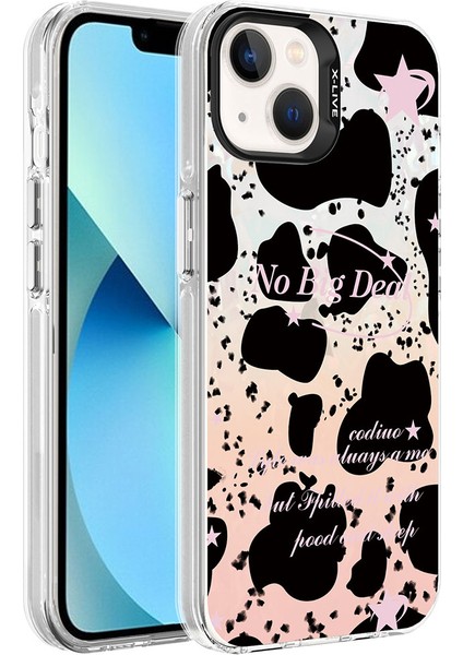 Apple iPhone 14 Kılıf Mermer Desenli Zore Marbello Kılıf