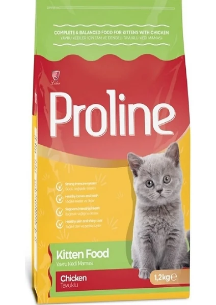 Proline Tavuklu Yavru Kedi Maması 1,2 kg