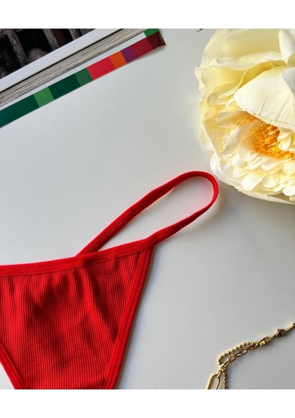 Lenora Kadın Fitilli Pamuklu Günlük Kullanım String fırsatları