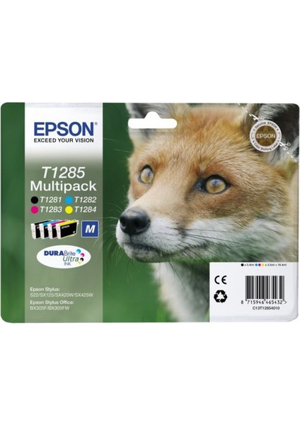 HPZR Epson T1285-C13T12854020 Avantaj Paket