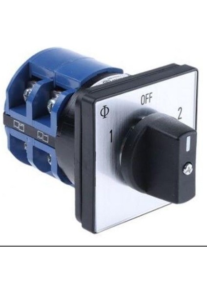 İki Fazlı 1-0-2 Kutup Değiştiriciler 20 Amper 8697855001041