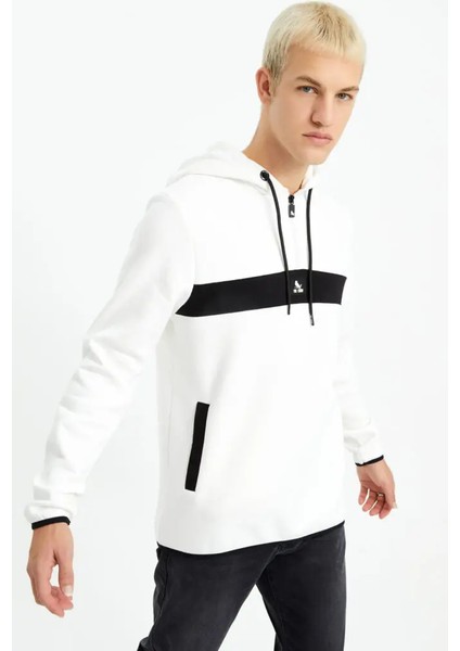 DR STRANCE ekru YARI FERMUARLI SWEATSHIRT fiyatları