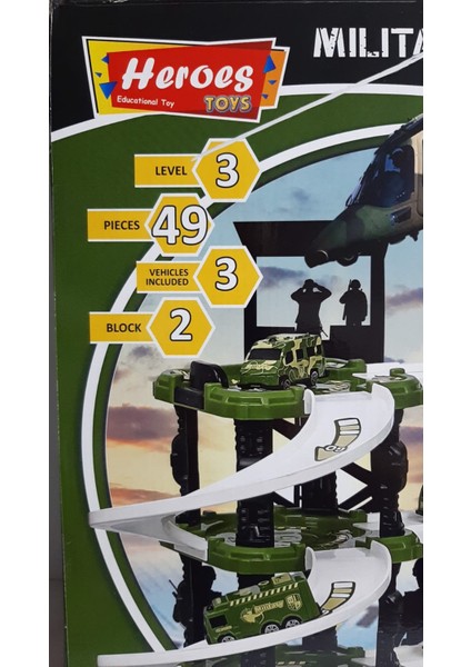 Heroes Üç Katlı Çift Blok Asker Set Oyuncak fiyatları