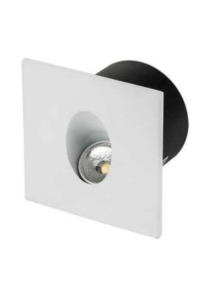 CT-5179 3 Watt Beyaz Kasa Koridör Armatürü Günışığı