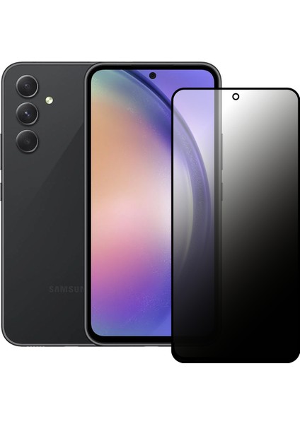 Samsung Galaxy A54 5g Hayalet Privacy Gizli Cam Ekran Koruyucu