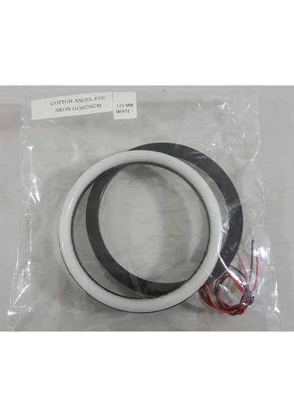 Uygunmarketcom, Cotton Angel Halka 125MM Beyaz Renk 2 Li Paket