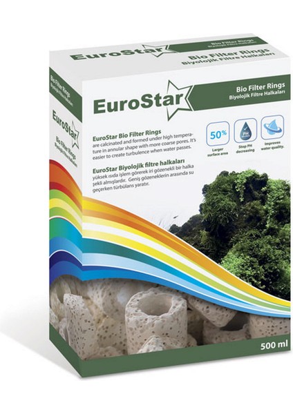 Mtxdpn Eurostar Bio Filter Ring Beyaz 500 Ml