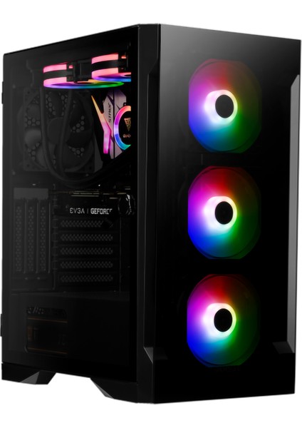 Gamdıas Talos E2 Elite, 600W, Tempered Glass, Argb, Atx Gamıng Kasa