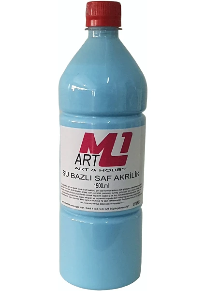 M1 Art Saf Akrilik Boya 1500 gr