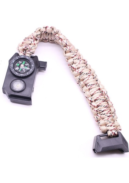 2 Adet Paracord Bilezik Açık Çok Fonksiyonlu Bilezik (Yurt Dışından)