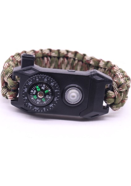 2 Adet Paracord Bilezik Açık Çok Fonksiyonlu Bilezik (Yurt Dışından)