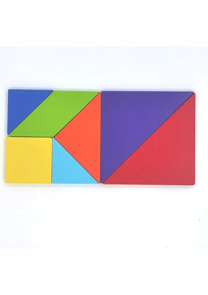 Eğitici Klasik Oyuncaklar Yaratıcı Geometri Tangram Bulmacalar Yapboz Tahtası (Yurt Dışından)