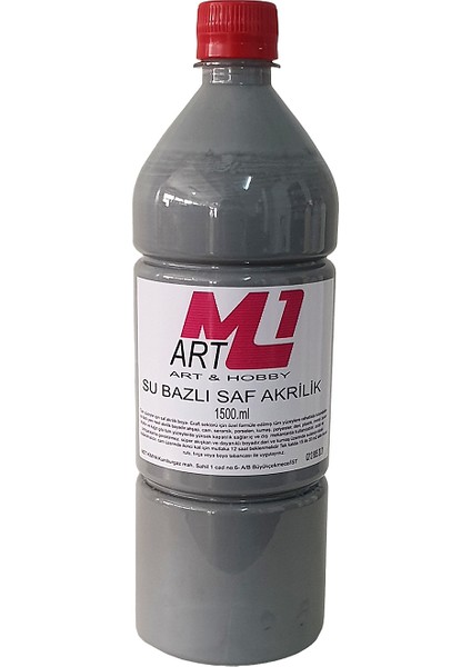 Saf Akrilik Boya 1500 gr