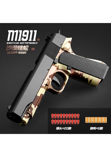 Kabuk Fırlatma Yumuşak Kurşun Tabanca Glock Simülasyon Tabanca Oyuncak (Yurt Dışından)