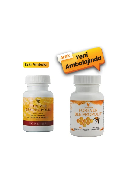 Forever Living Bee Propolis Arı Propolisi 60 Tablet Orijinal Karekodlu Ürün Gönderiyoruz