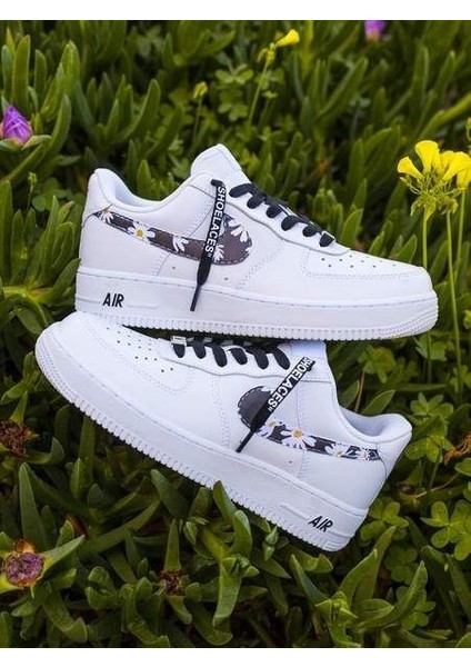 Airforce1 '07 White Tasarımlı Spor Ayakkabı Sneakers Unisex Ortepedik Taban