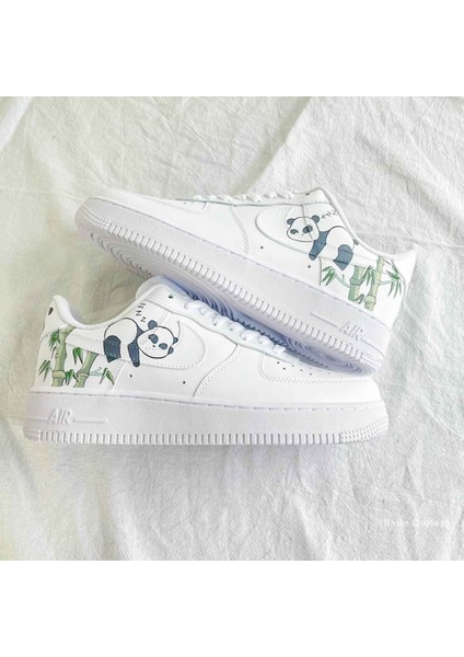 Airforce1 '07 White Tasarımlı Spor Ayakkabı Sneakers Unisex Ortepedik Taban