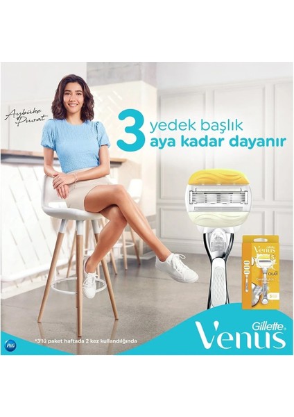 Comfortglide Olay Kadın Tıraş Makinesi + 2 Yedek Tıraş Bıçağı indirimleri