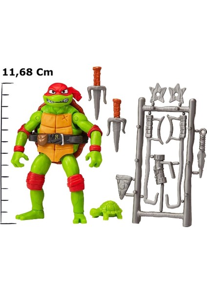 Tmnt Ninja Kaplumbağalar Aksiyon Figürler 11 cm Raphael The Angry One