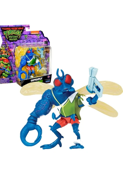 Tmnt Ninja Kaplumbağalar Aksiyon Figürler 11 cm Superfly Fly Guy