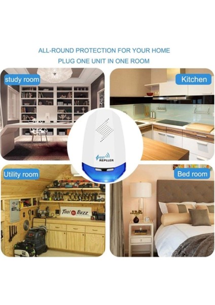 Haşere Fare Sinek Böcek Kovucu Ultrasonik Cihaz Elektirikli Prize Takılır Kaçırıcı Kovar Savar Alet fiyatları