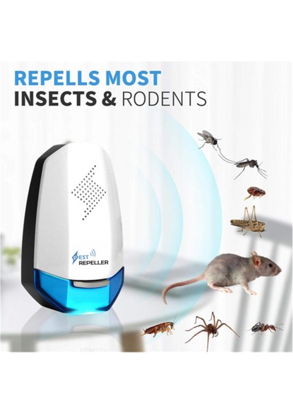 Haşere Fare Sinek Böcek Kovucu Ultrasonik Cihaz Elektirikli Prize Takılır Kaçırıcı Kovar Savar Alet modelleri