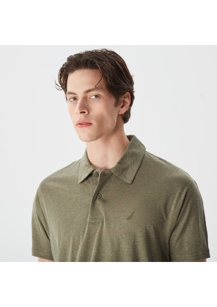 Nautıca Erkek Yeşil Classıc Fıt Kısa Kollu Polo K35438T.3BP fırsatları