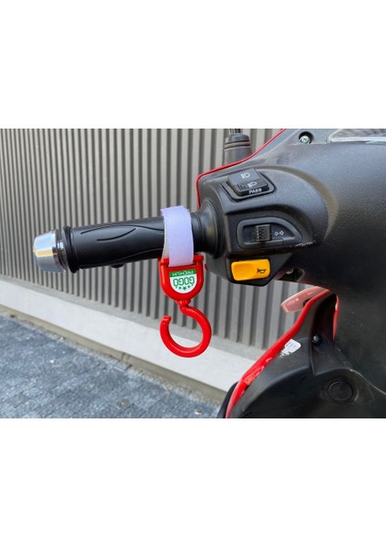 Universal Kask & Poşet Askı Aparatı Kırmızı fiyatları