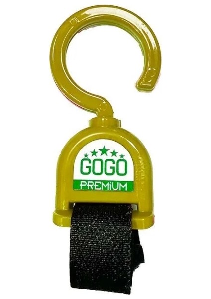 Üniversal Kask Poşet Askı Aparatı Sarı 004