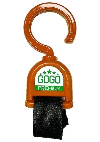 Üniversal Kask & Poşet Askı Aparatı Turuncu