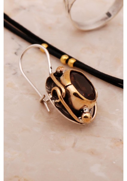 Renk Değiştiren Sultan Taşlı Tasarım Elişi Gümüş Set 2673 modelleri