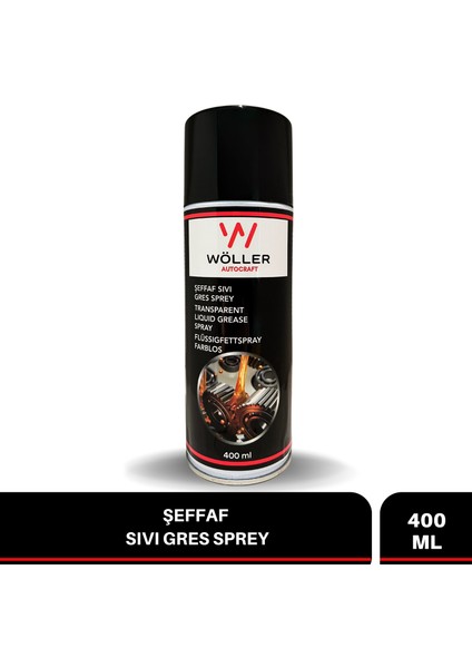 Sıvı Gres Yağı Sprey 400 Ml.