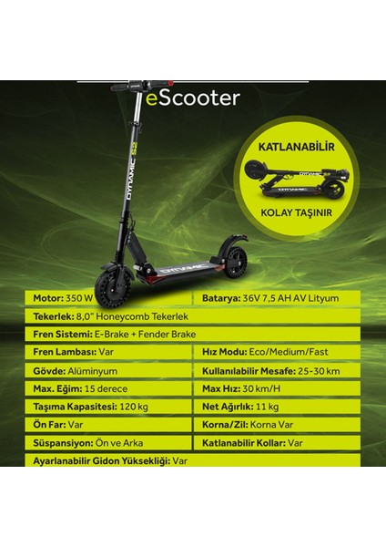 S2 Elektrikli Scooter