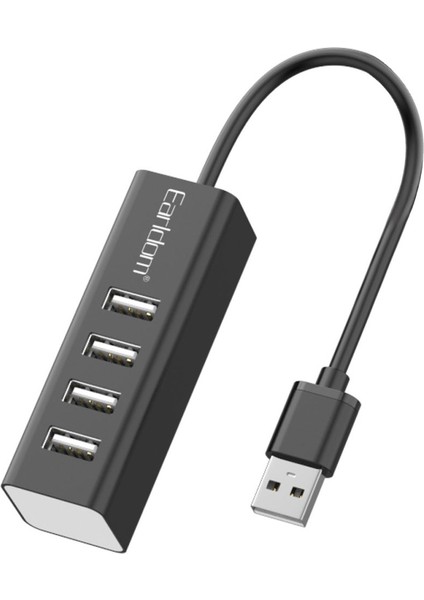 Earldom HUB14 Tak Çalıştır 4lü USB Çoklayıcı