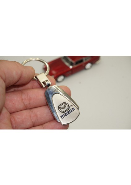 Mazda Logo Krom Metal Stil Anahtarlık New Style