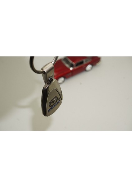 Mazda Logo Krom Metal Stil Anahtarlık New Style