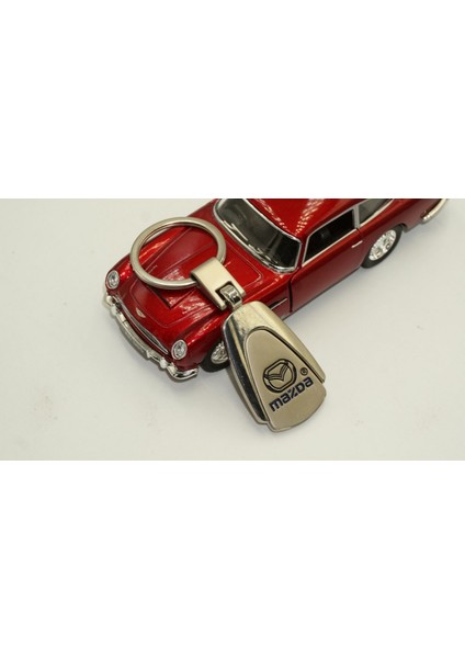 Mazda Logo Krom Metal Stil Anahtarlık New Style