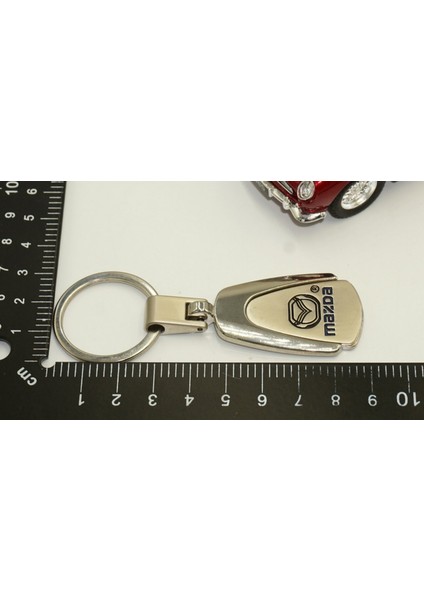 Mazda Logo Krom Metal Stil Anahtarlık New Style
